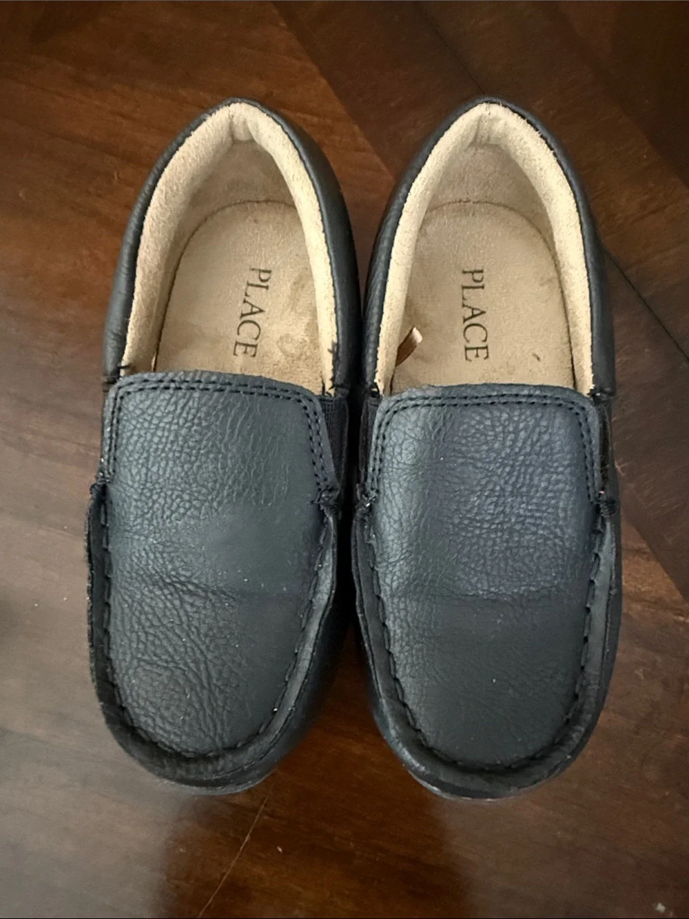The Children's Place Black Kids Slip-On Loafers